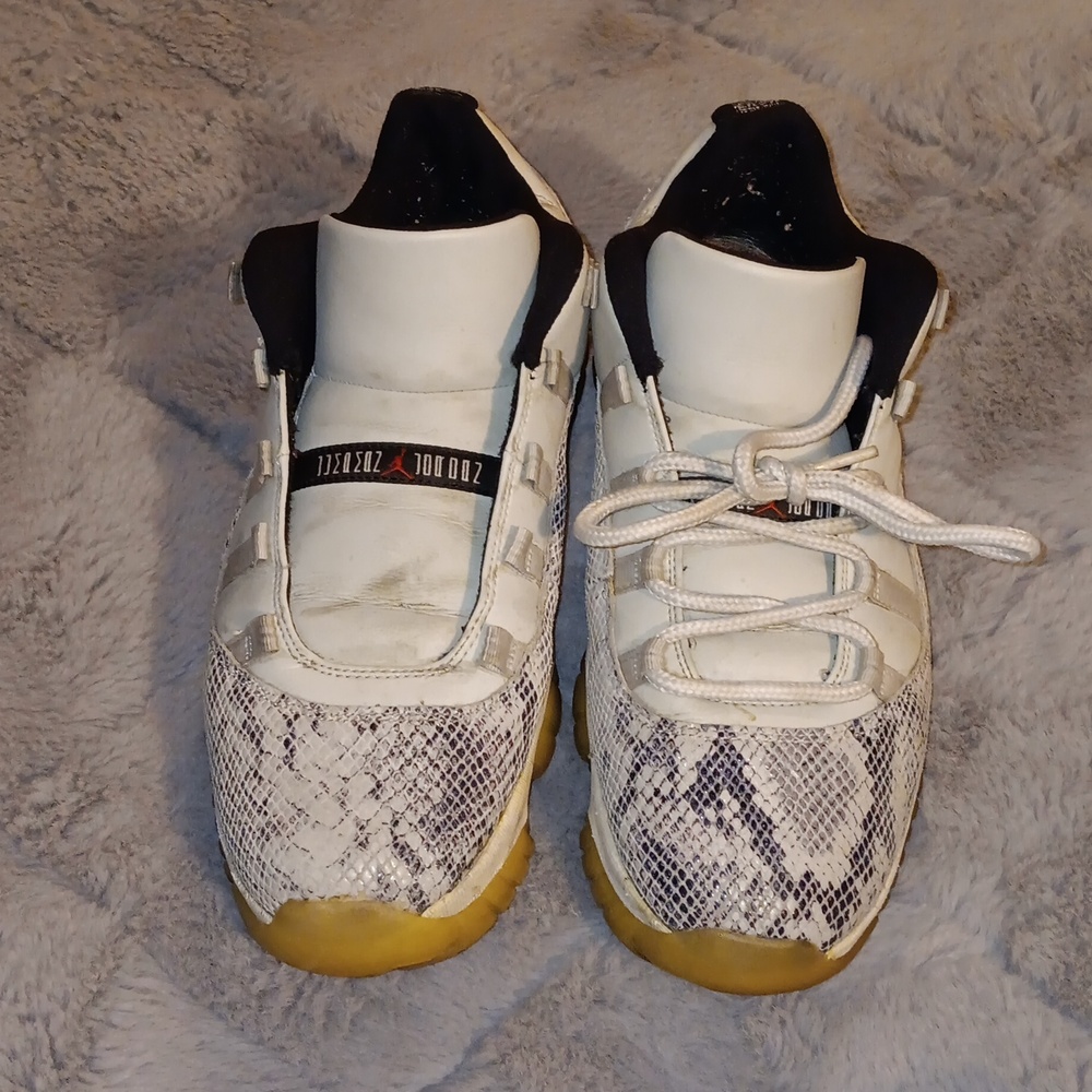 Snakeskin Jordan 11s